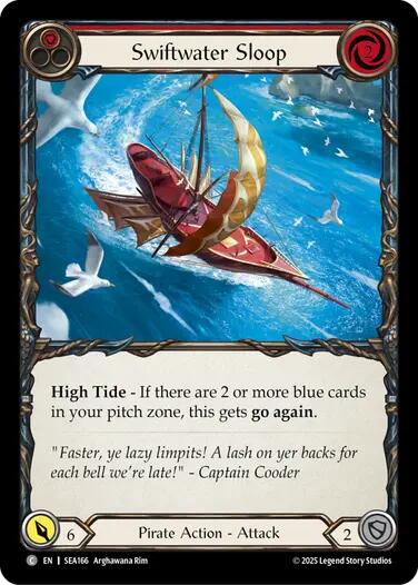 Swiftwater Sloop (Red) [ - SEA166]