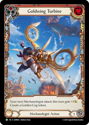 Goldwing Turbine (Red) [GEM - GEM043]