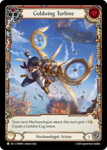 Goldwing Turbine (Red) [GEM - GEM043]