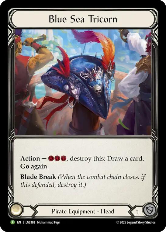 Blue Sea Tricorn (LGS392) [PR - LGS392]