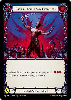 Bask in Your Own Greatness (Blue) [SUP - SUP100]