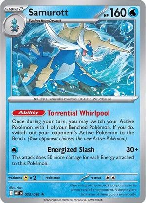 Samurott [WHT - 023/086]
