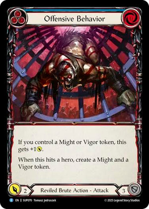 Offensive Behavior [SUP - SUP070]