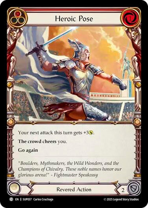 Heroic Pose (Red) [SUP - SUP057]
