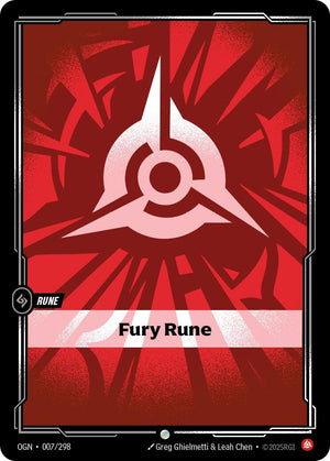 Fury Rune [OGN - 007/298]