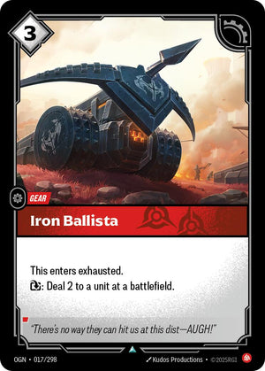 Iron Ballista [OGN - 017/298]