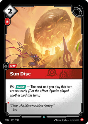Sun Disc [OGN - 021/298]