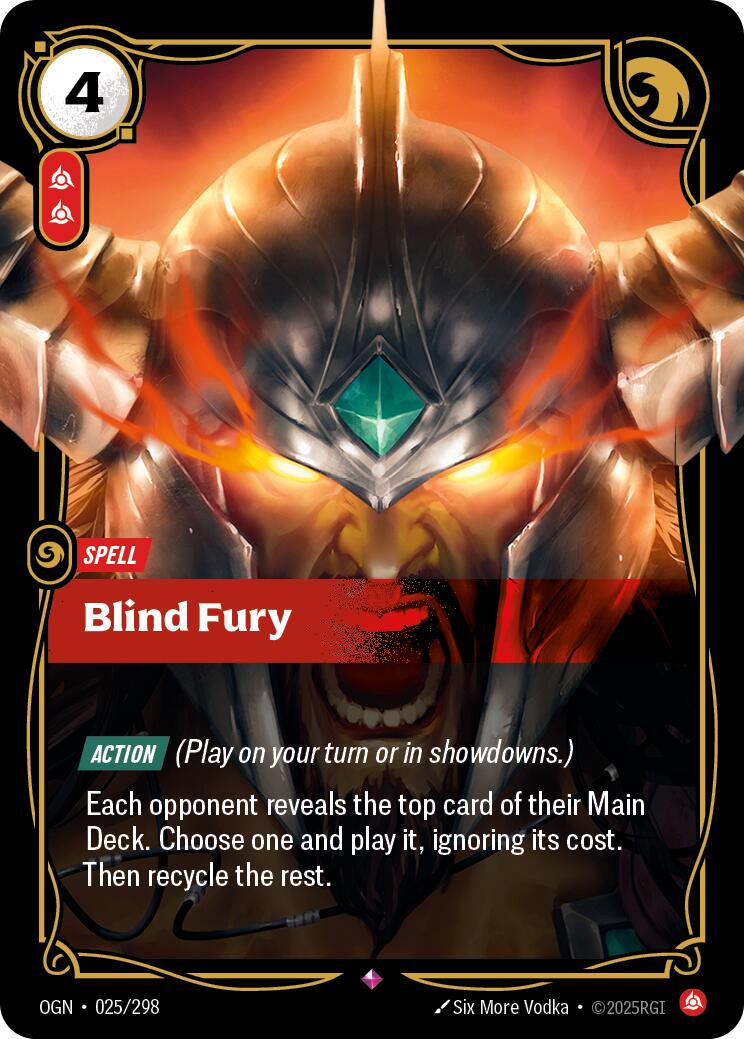 Blind Fury [OGN - 025/298]