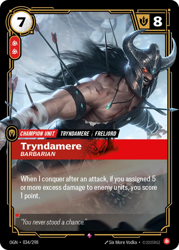Tryndamere - Barbarian [OGN - 034/298]