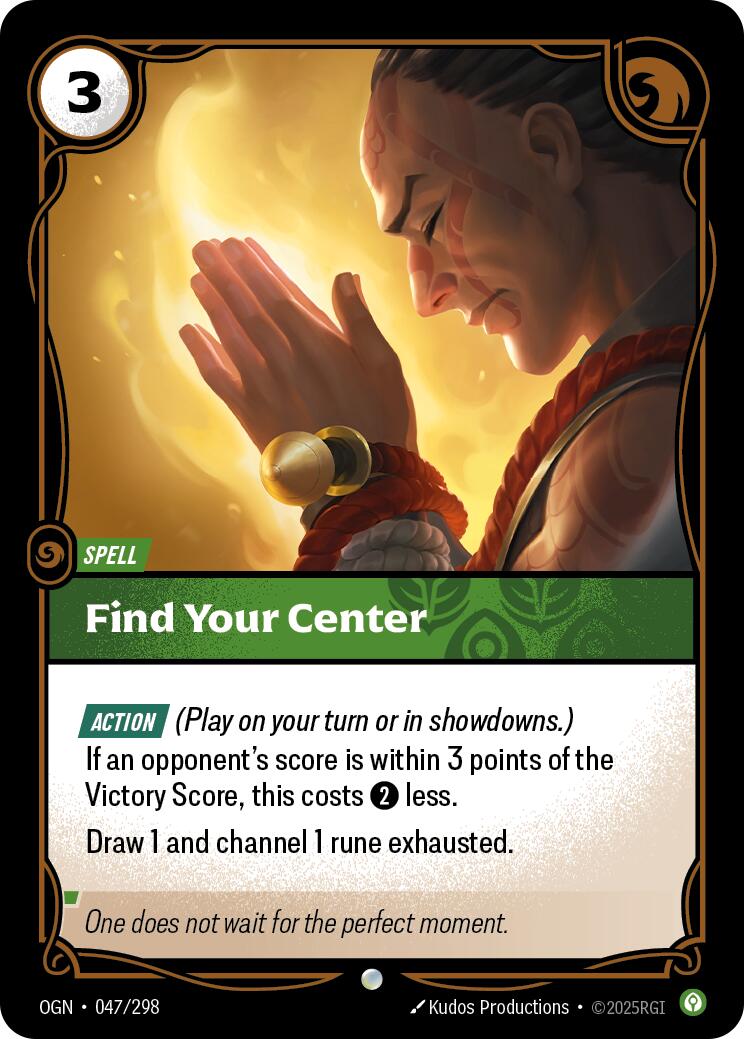 Find Your Center [OGN - 047/298]