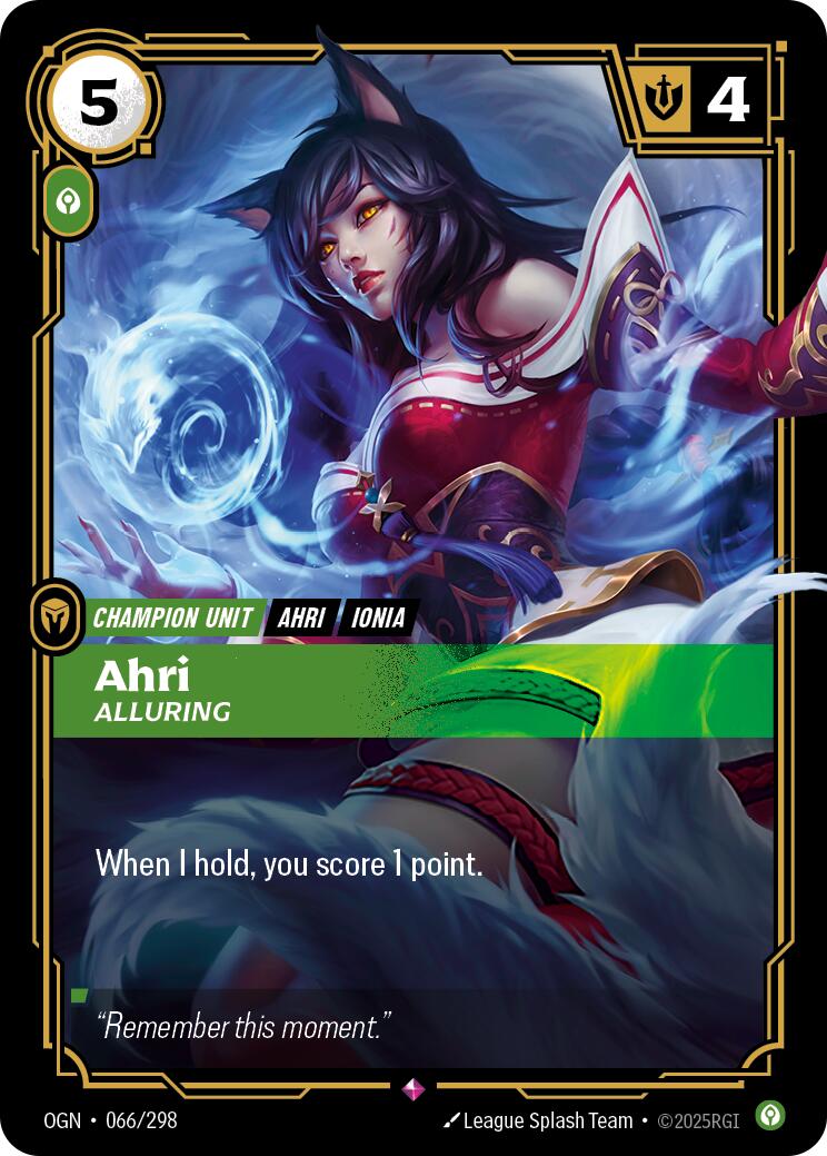 Ahri - Alluring [OGN - 066/298]