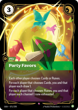 Party Favors [OGN - 071/298]