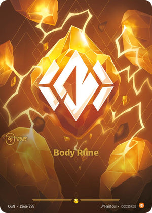 Body Rune (Alternate Art) [OGN - 126a/298]