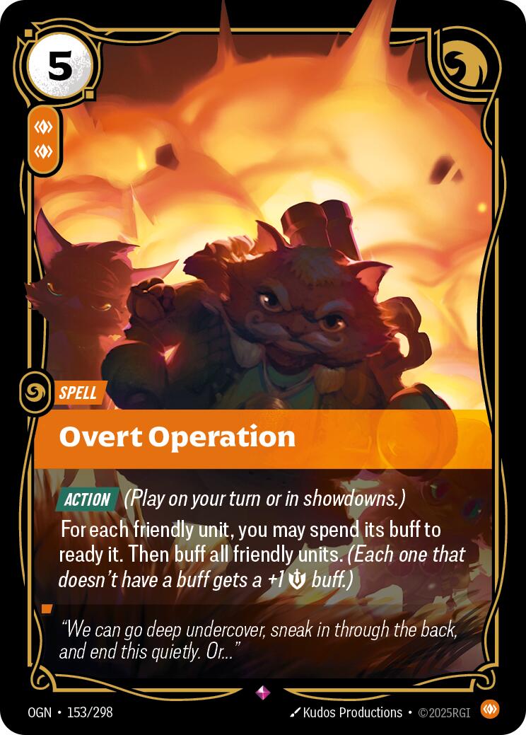 Overt Operation [OGN - 153/298]