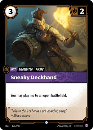 Sneaky Deckhand [OGN - 176/298]