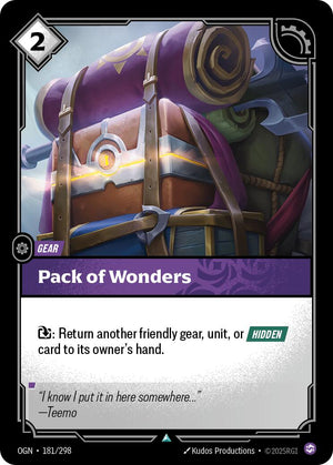 Pack of Wonders [OGN - 181/298]