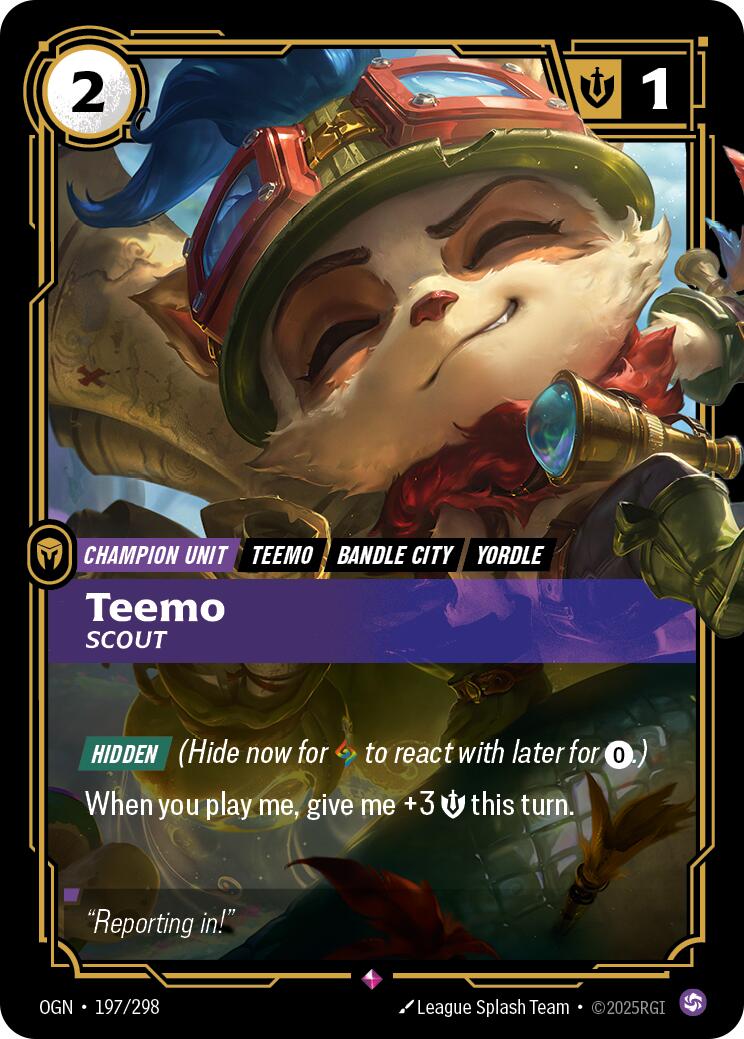 Teemo - Scout [OGN - 197/298]