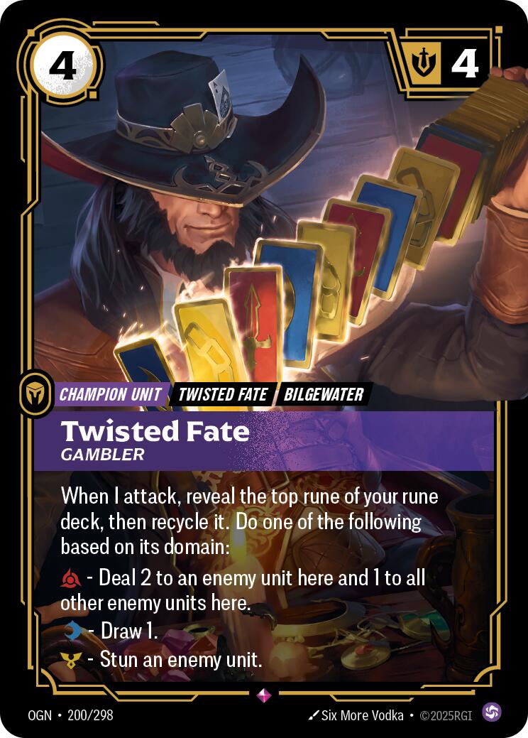 Twisted Fate - Gambler [OGN - 200/298]
