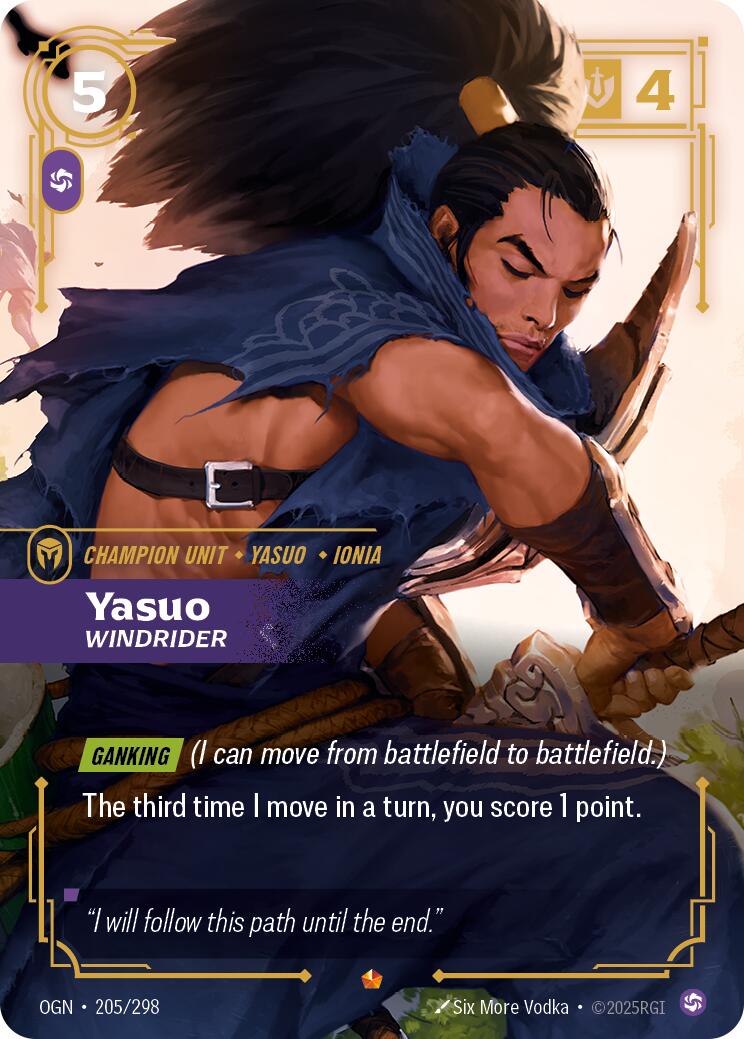 Yasuo - Windrider [OGN - 205/298]