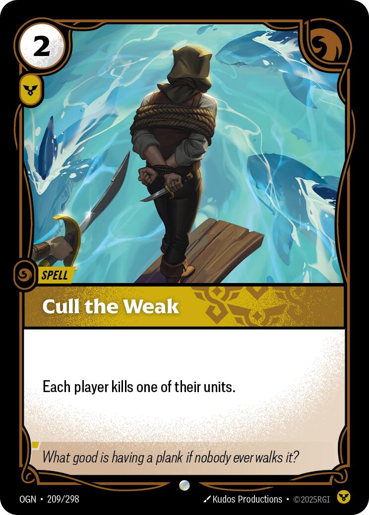 Cull the Weak [OGN - 209/298]