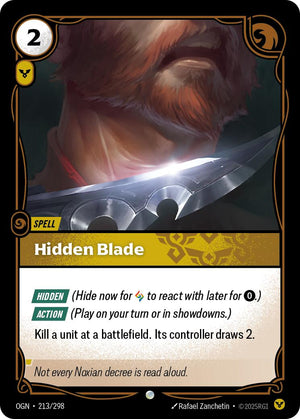 Hidden Blade [OGN - 213/298]