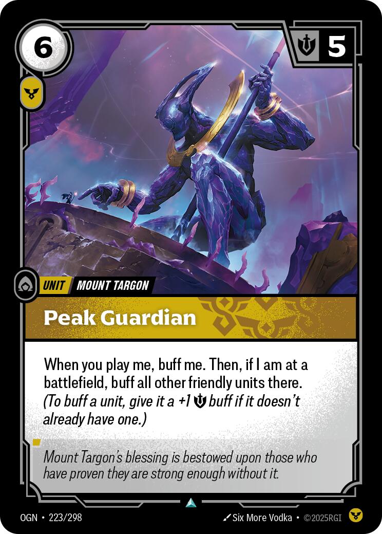 Peak Guardian [OGN - 223/298]