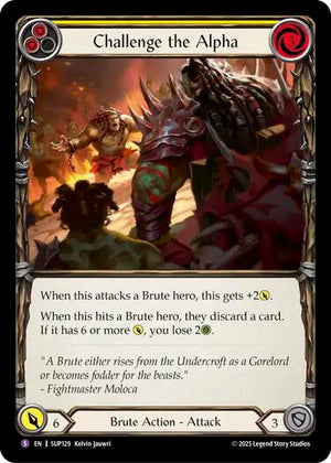 Challenge the Alpha [SUP - SUP129]