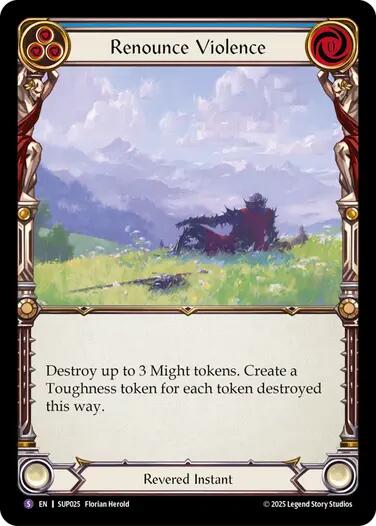 Renounce Violence [SUP - SUP025]