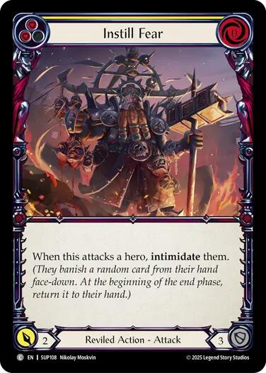 Instill Fear (Yellow) [SUP - SUP108]