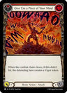 Give 'Em a Piece of Your Mind (Red) [SUP - SUP152] Non- Foil