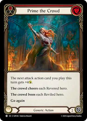 Prime the Crowd (Red) [SUP - SUP236]