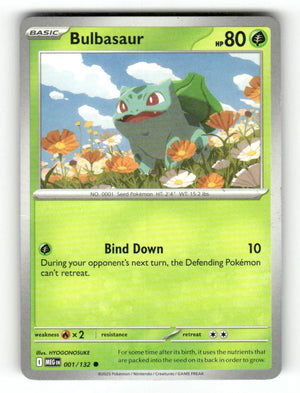 Bulbasaur - 001/132 [MEG - 001/132] Reverse Holofoil
