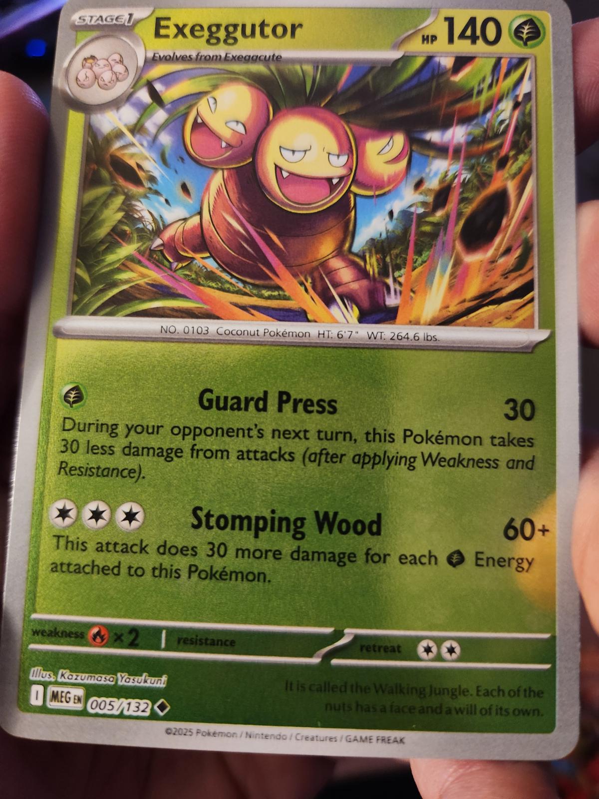Exeggutor - 005/132 [MEG - 005/132] Non- Foil