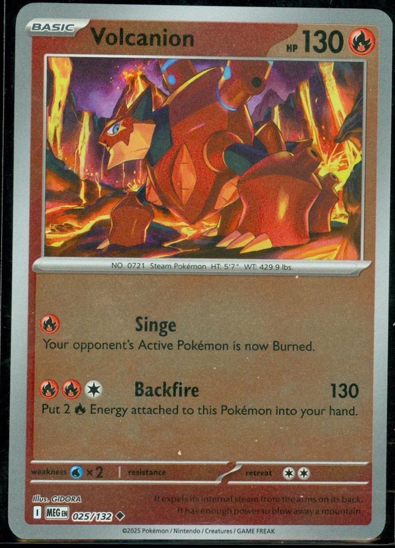 Volcanion [MEG - 025/132] Non- Foil