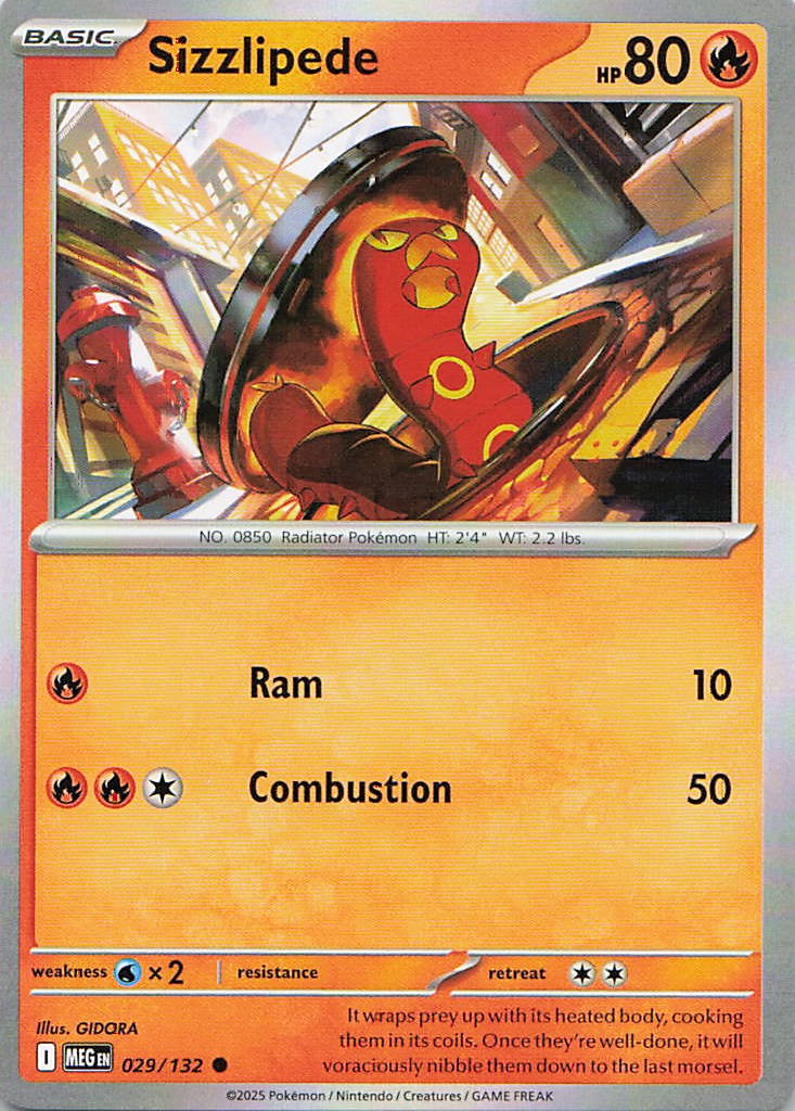 Sizzlipede [MEG - 029/132] Non- Foil
