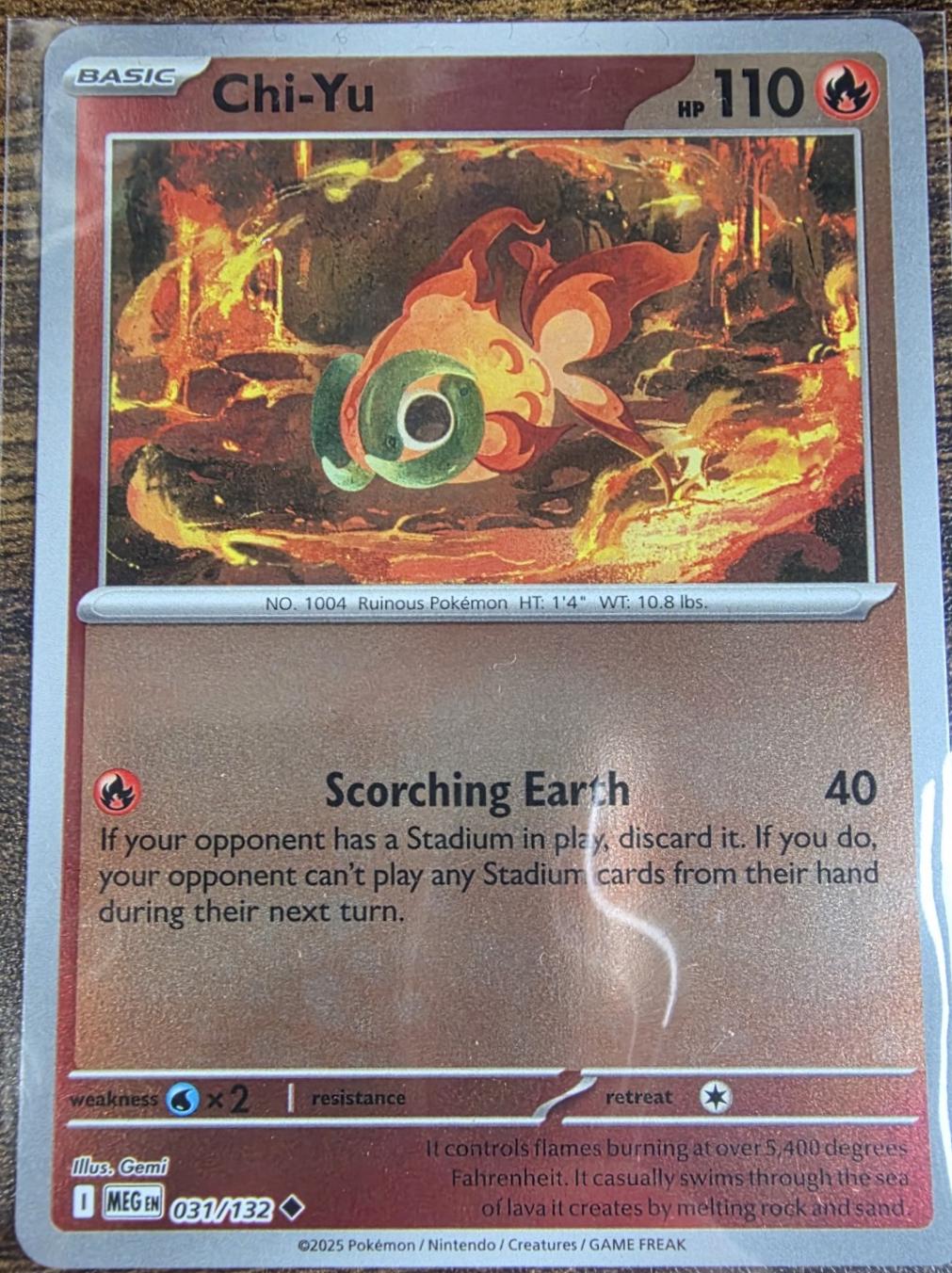 Chi-Yu [MEG - 031/132] Non- Foil