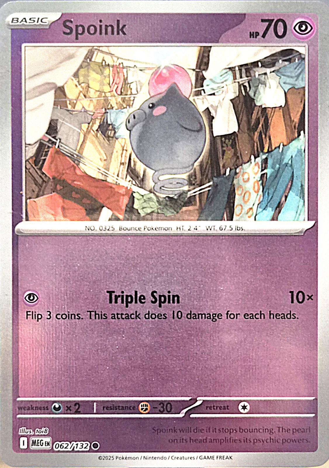 Spoink [MEG - 062/132] Non- Foil