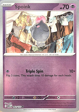 Spoink [MEG - 062/132] Non- Foil