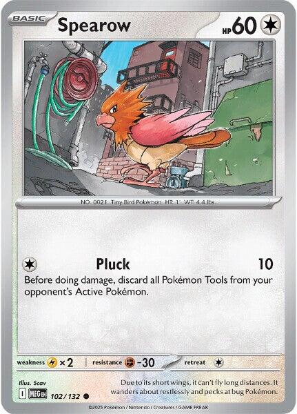Spearow - 102/132 [MEG - 102/132]