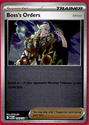 Boss's Orders [Ghetsis] [MEG - 114/132] Non- Foil