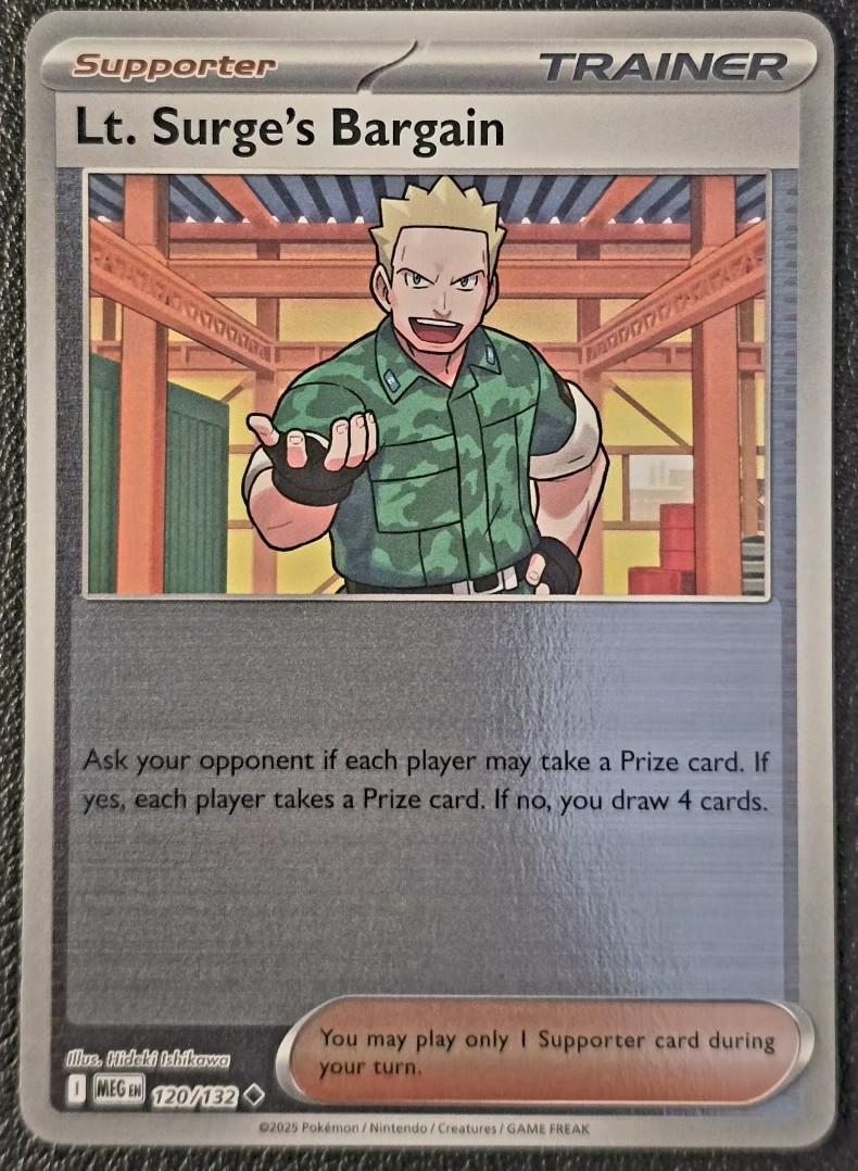 Lt. Surge's Bargain - 120/132 [MEG - 120/132] Reverse Holofoil