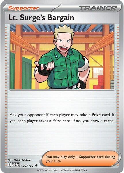 Lt. Surge's Bargain - 120/132 [MEG - 120/132]