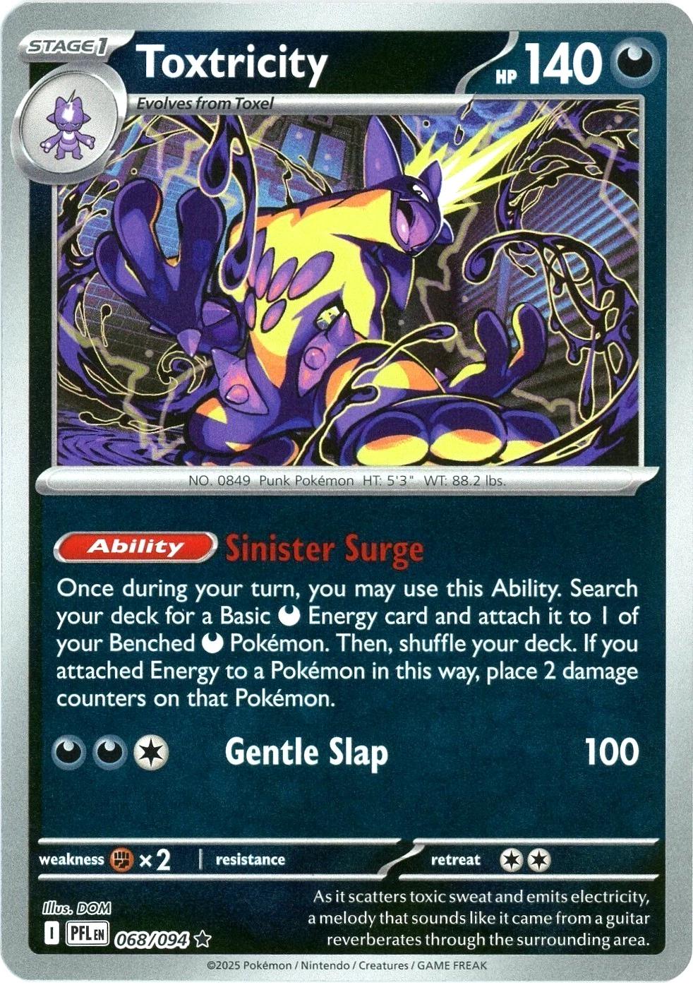 Toxtricity [PFL - 068/094] Non- Foil