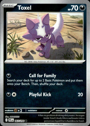 Toxel [PFL - 067/094] Reverse Holofoil