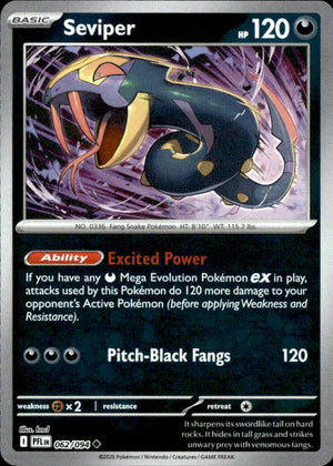 Seviper [PFL - 062/094] Reverse Holofoil