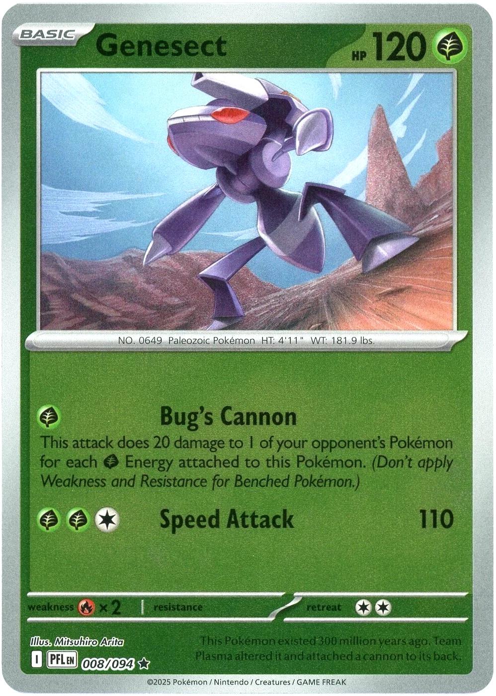 Genesect [PFL - 008/094] Holofoil