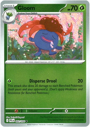 Gloom [PFL - 002/094] Reverse Holofoil