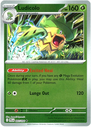 Ludicolo - 007/094 [PFL - 007/094] Non- Foil