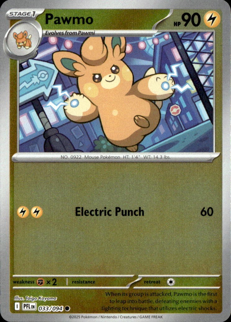Pawmo [PFL - 033/094] Reverse Holofoil