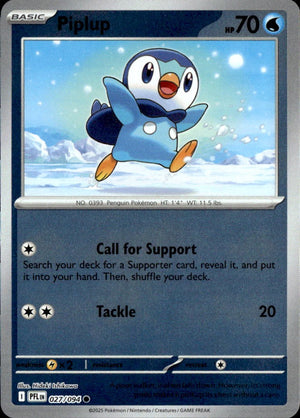 Piplup - 027/094 [PFL - 027/094] Reverse Holofoil